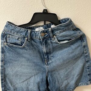 Forever 21 Light Blue Jean Shorts